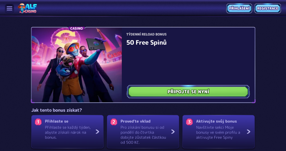 Giros gratis de AlfCasino