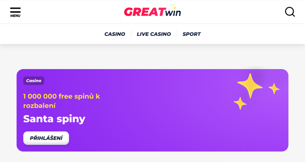 GreatWin free spins
