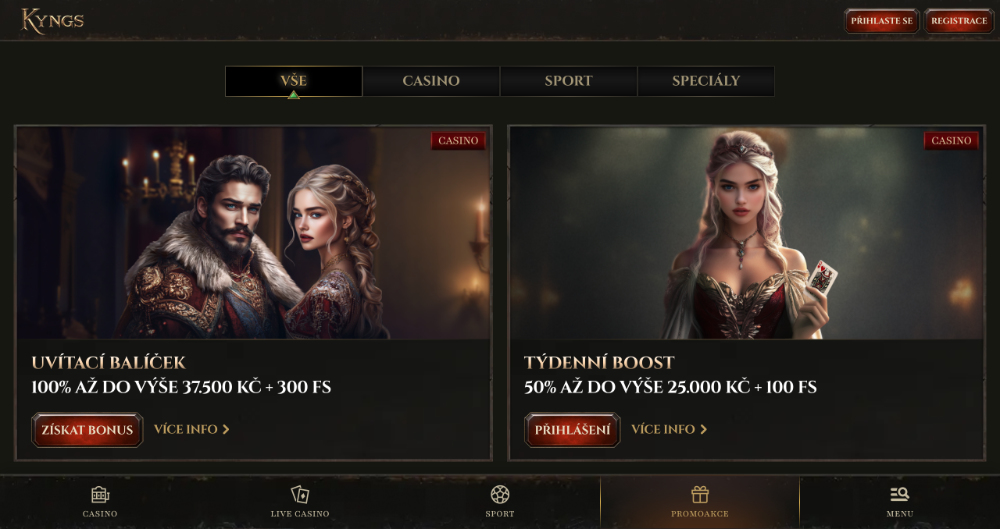 Kyngs free spins