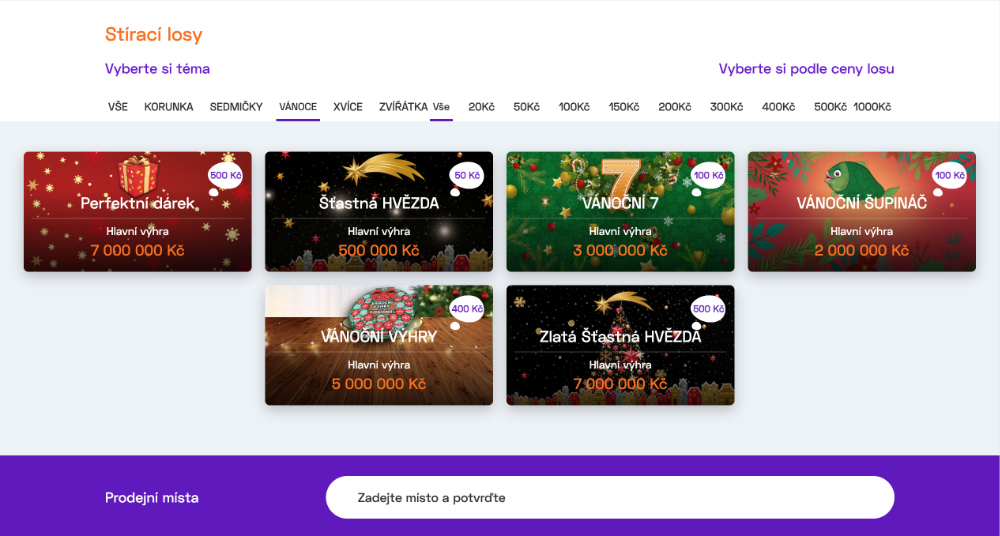 Vánoční losy od Maxy, která vám udělají radost