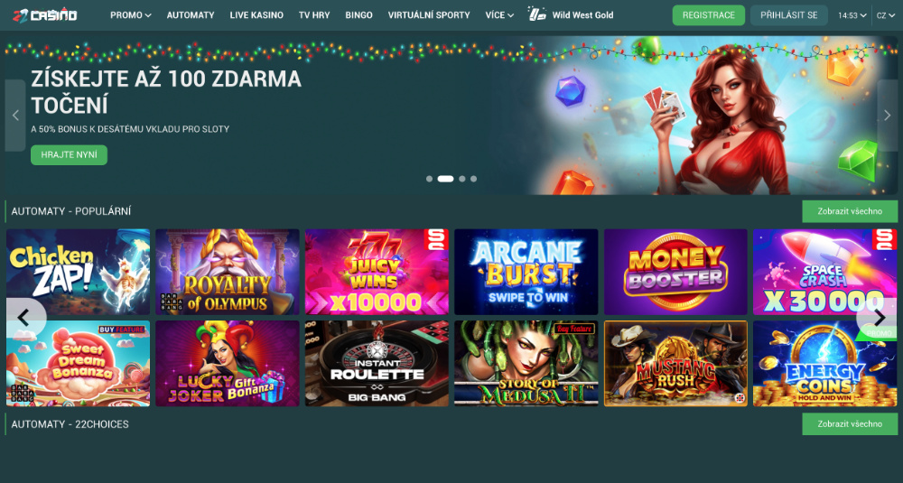 10 důvodů, proč si casino 22Casino zaslouží vaši pozornost? úvodní