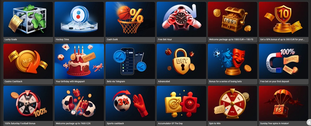 Megapari no deposit bonus úvod en