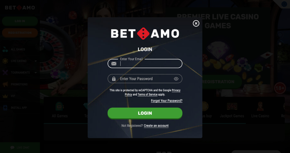 Betamo login [Návod na přihlášení] úvod