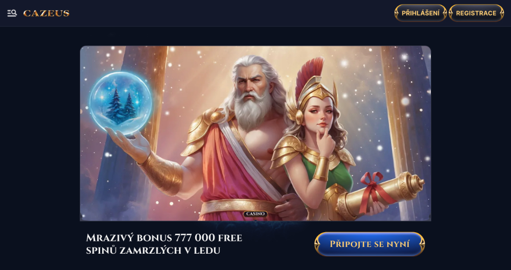 Cazeus free spins [prosinec 2025] úvodní