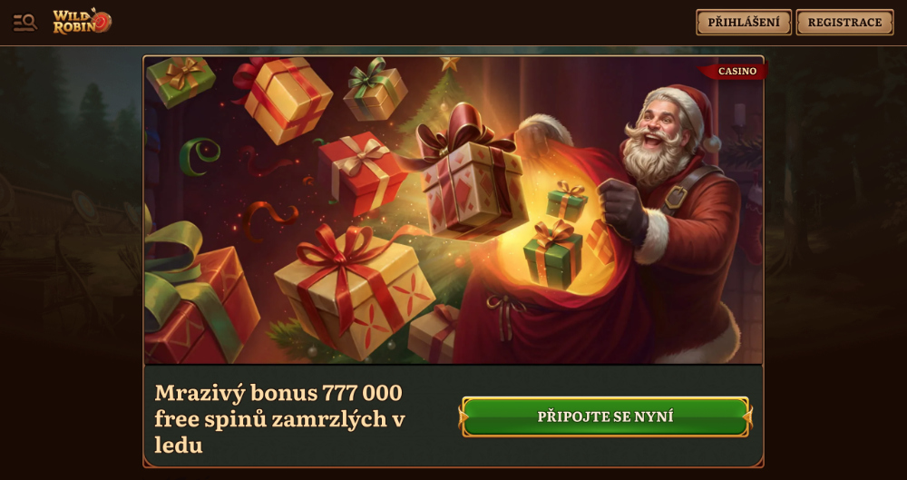 Wild Robin free spins [prosinec 2025] úvodní