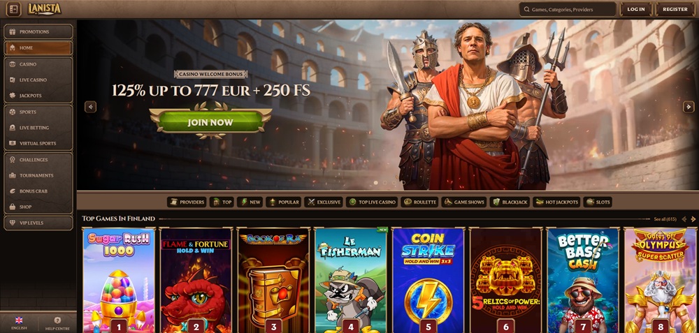 Lanista aplikace úvod en