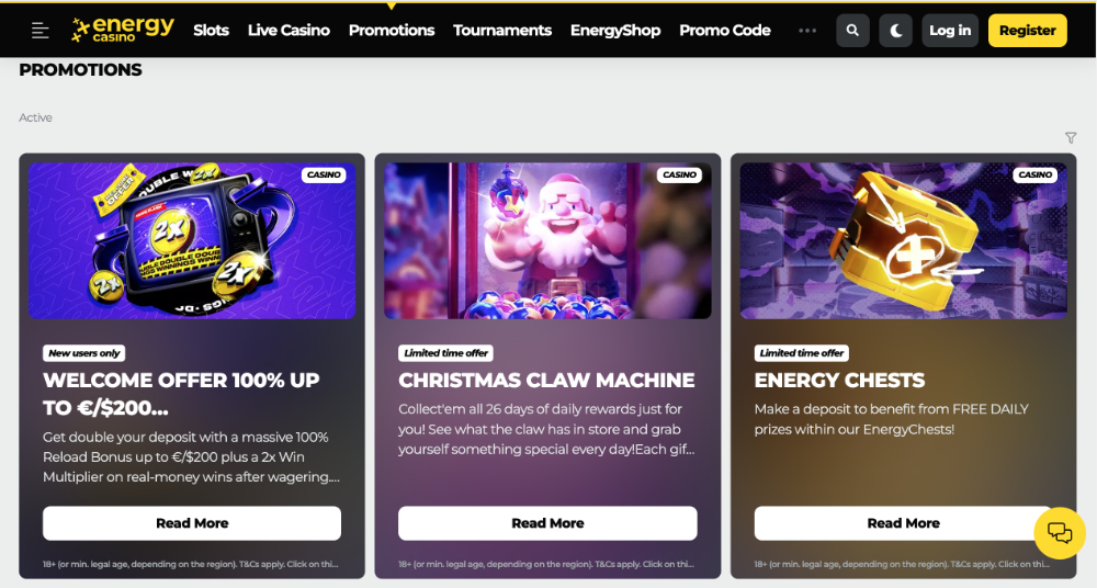 Energy Casino Boni [Übersicht der TOP-Boni] – Einleitung