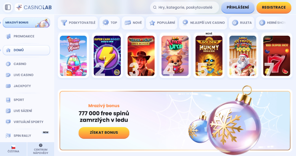 10 důvodů, proč si casino CasinoLab zaslouží vaši pozornost? úvodní