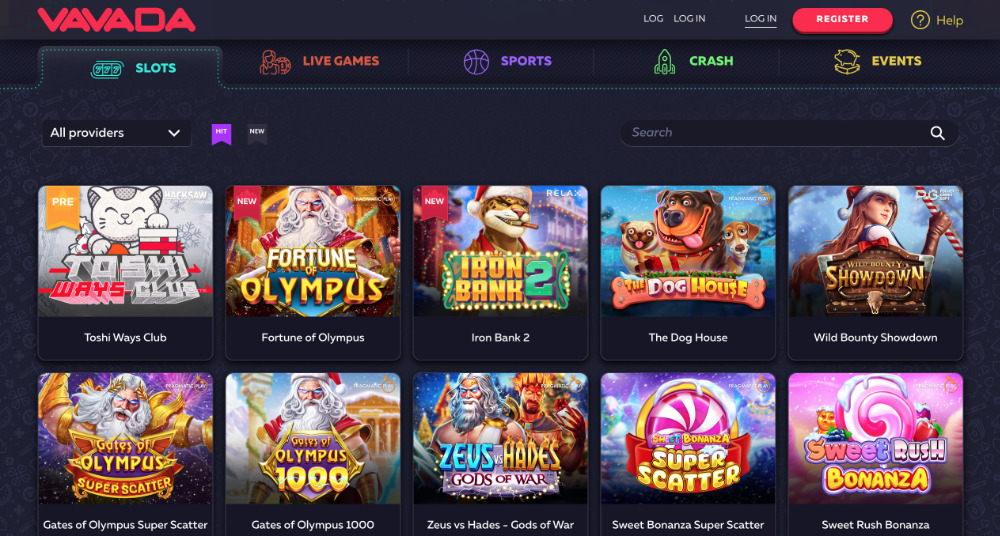 Vavada automaty [Přehled TOP automatů]