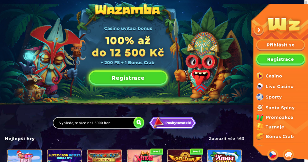 10 důvodů, proč si casino Wazamba zaslouží vaši pozornost? úvodní