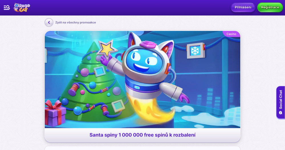 Robocat free spins