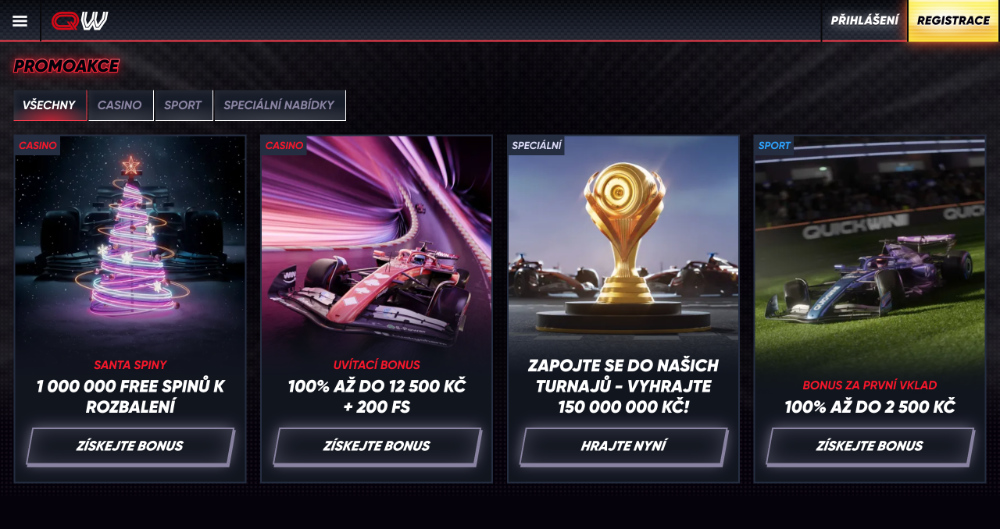 Užijte si Vánoce v casinu QuickWin bonusy, turnaje, adventní kalendář, tematické hry apod. úvodní