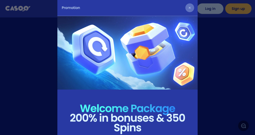 Lze získat v casinu Casoo no deposit bonus? úvodní