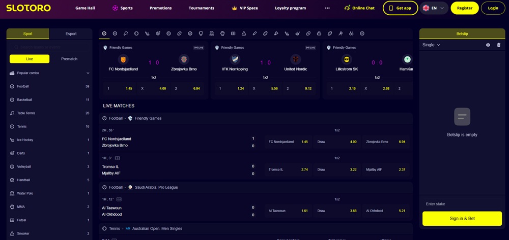  Sázková kancelář Slotoro