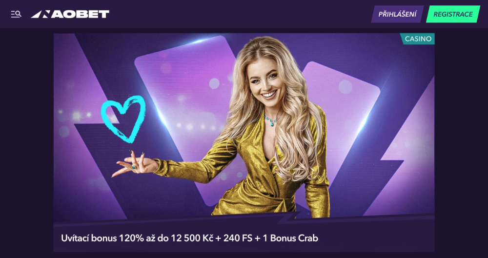 Promoakce v casinu NaoBet Vstupní bonus 12 500 Kč + 240 free spins úvodní