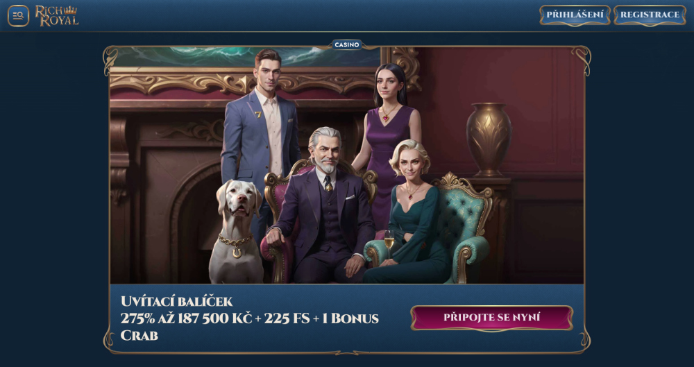 Promoakce v casinu RichRoyal