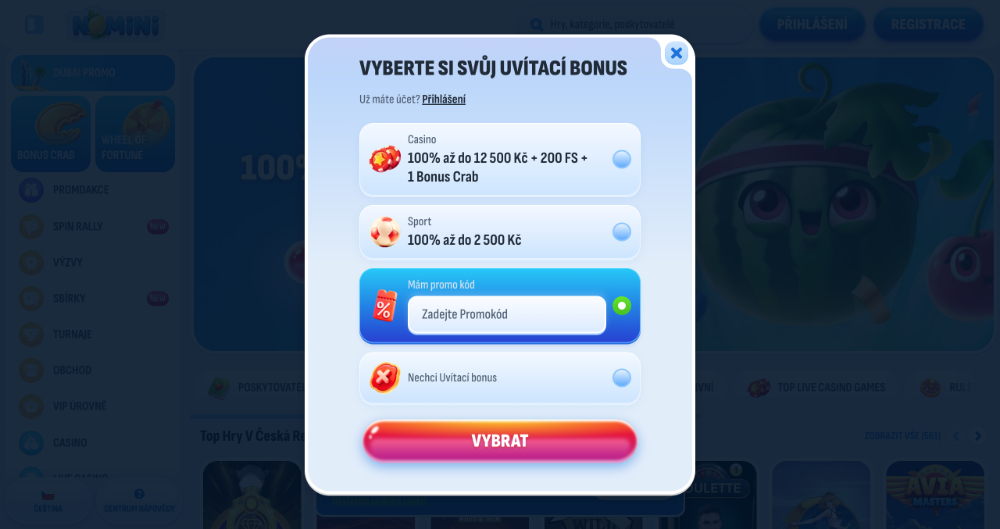 Código promocional de Nomini