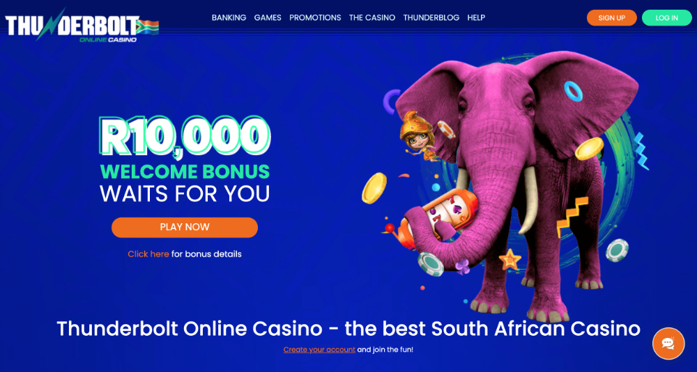 Thunderbolt Casino úvod