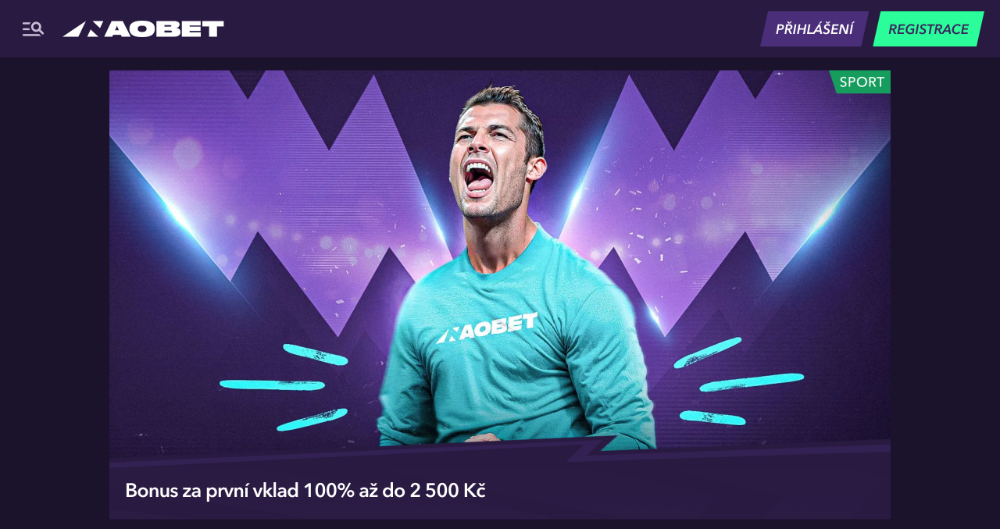 Promoakce v sázkové kanceláři NaoBet: Bonus k prvnímu vkladu 2 500 Kč