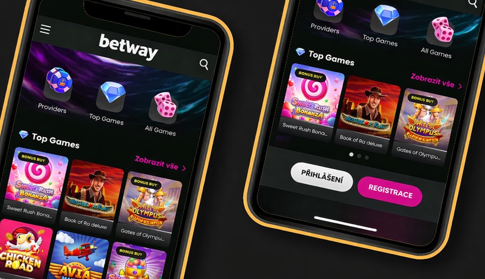 Betway aplikace úvodní