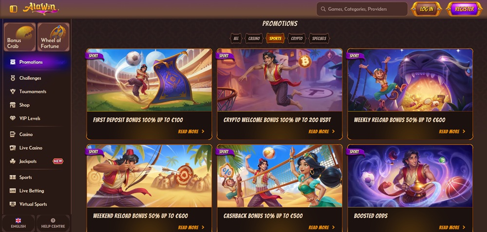 AlaWin bonusy úvod en