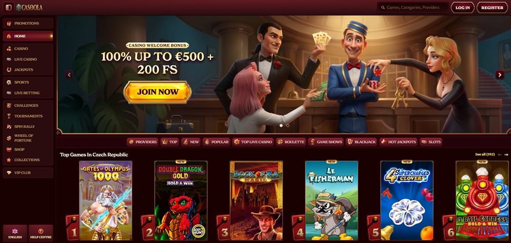 Casoola casino úvod en