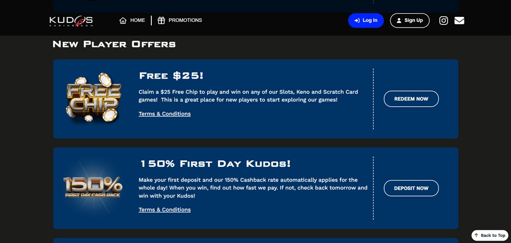 Kudos Casino No-Deposit-Bonus – Einführung