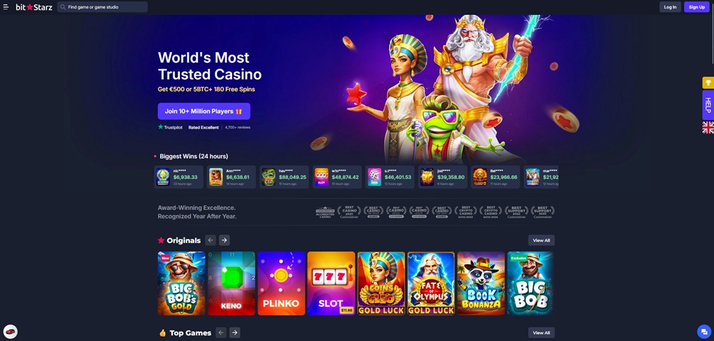 Bitstarz no deposit bonus úvodní