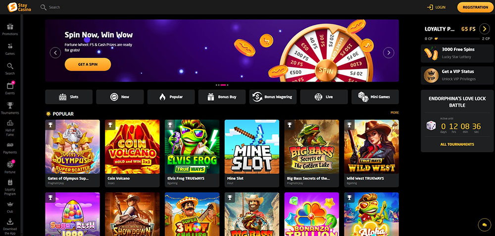 Stay Casino Einleitung