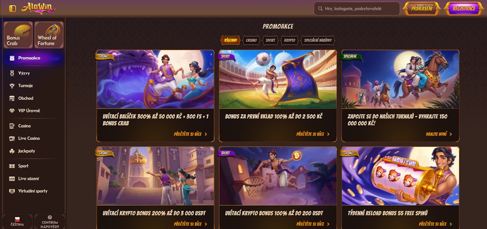 alawin bonusy uvodni