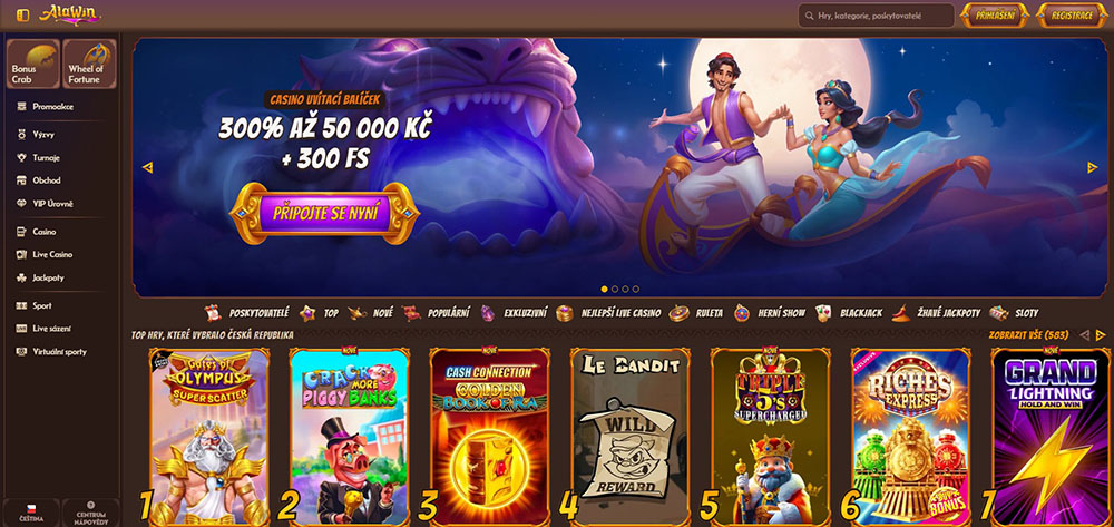 Introducción del casino AlaWin