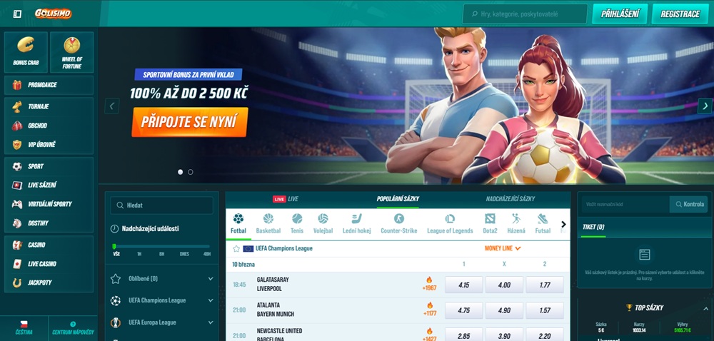 sazkova kancelar golisimo uvodni