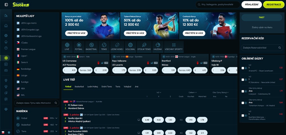 Sázková kancelář Slotexo