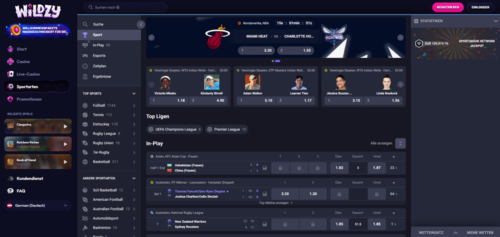 Wildzy sázková kancelář úvod de