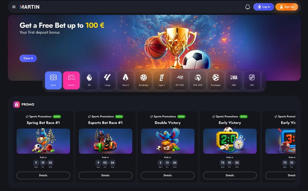 Martin Casino sázková kancelář