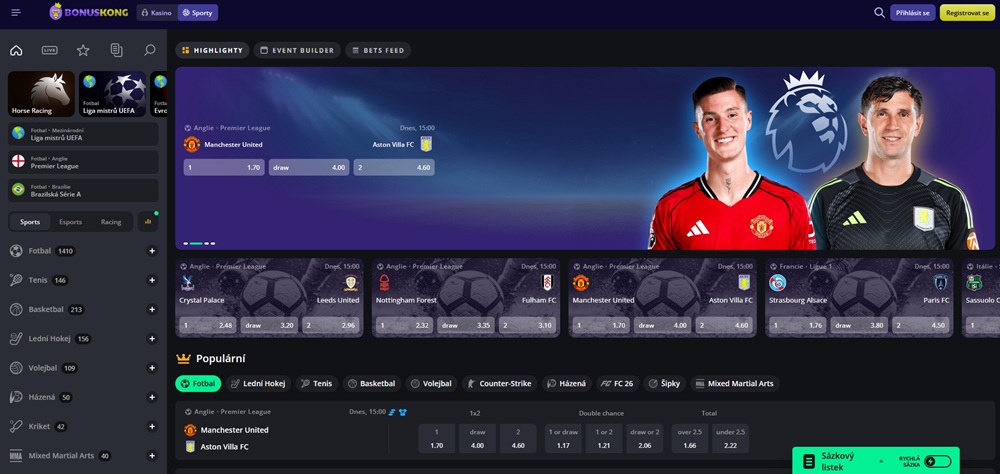 Buchmacher BonusKong – Einleitung