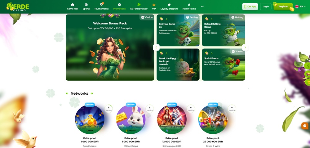 Verde Casino no deposit