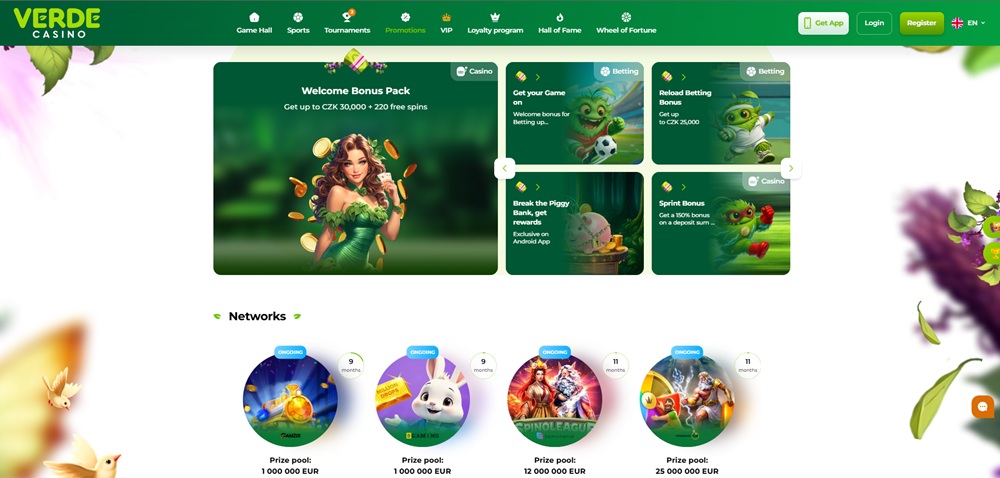 Verde Casino promo code