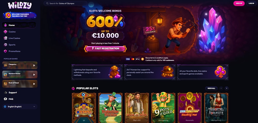 Wildzy casino