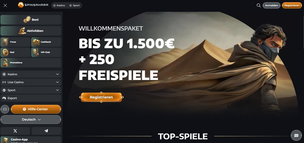 SpinSahara casino startseite
