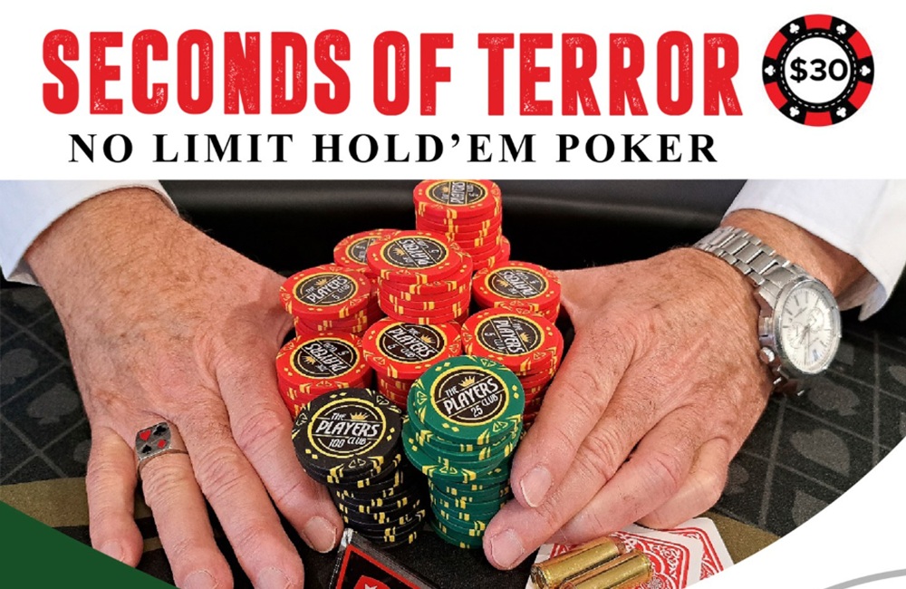 Pokerová kniha seconds of terror úvodní