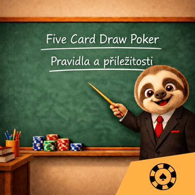 Five Card Draw Poker – Pravidla a příležitosti ke hře pokeru s 5 kartami