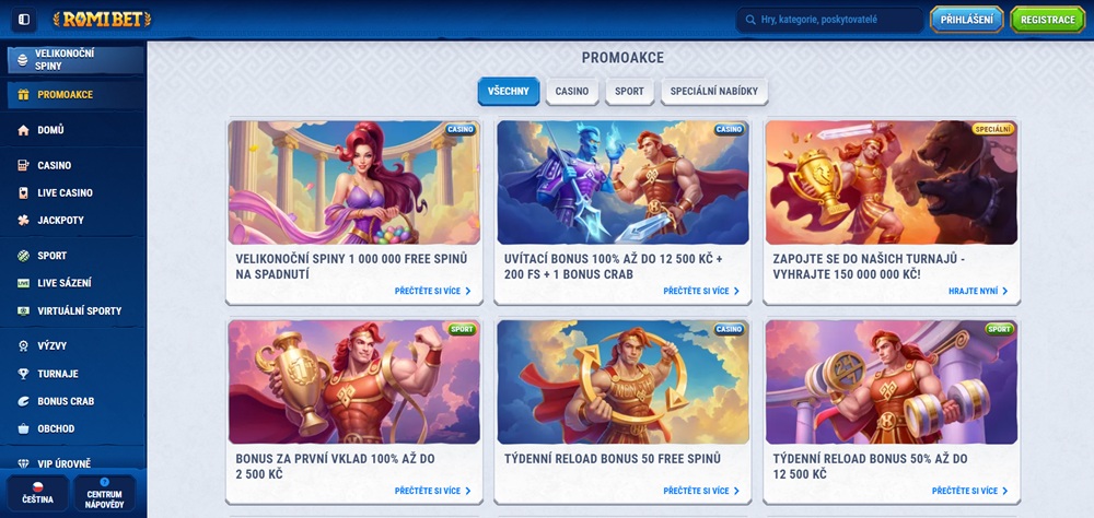 RomiBet no deposit bonus