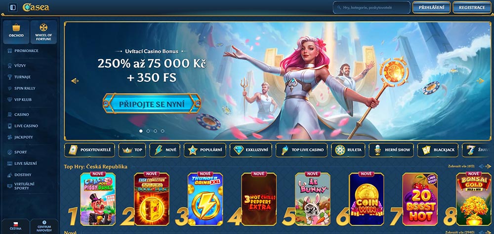 Casea casino úvod