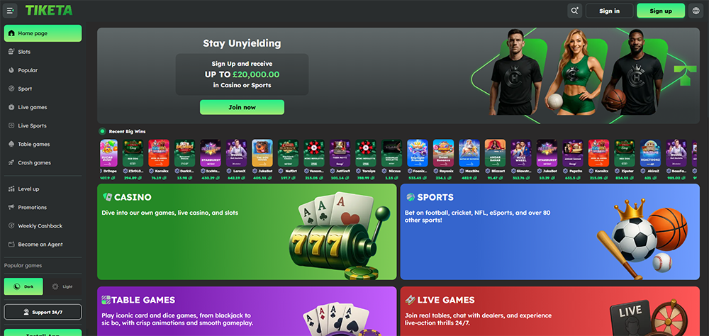 TiketaBet casino