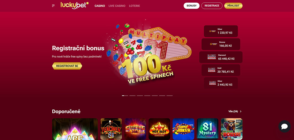 LuckyBet promo code úvod