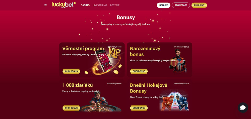 LuckyBet free spiny – Jak získat volné točky?