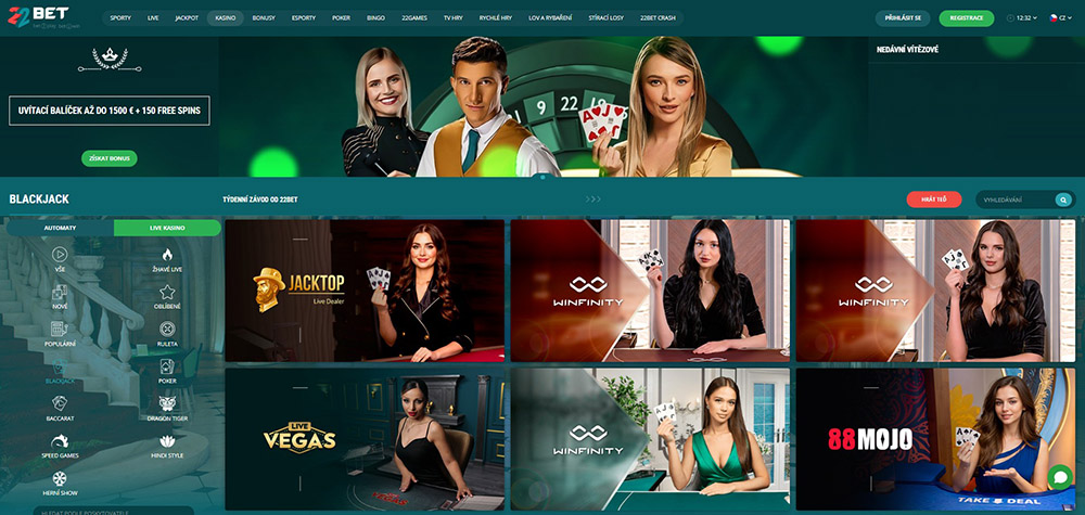 Live blackjack – Kde hrát s reálnými dealery [2026]