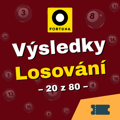 Fortuna 20 z 80 výsledky