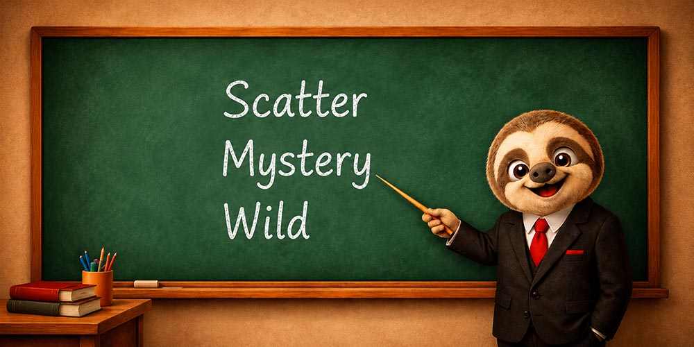 Scatter, Mystery, Wild – vysvětlení bonusových funkcí automatů úvod